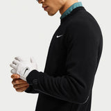 Nike Golf Jumper - NK TP Tour Logo Cashmere Crew - Black FA26