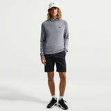 Nike Golf Jumper - NK TP Tour Logo Cashmere Crew - Wolf Grey FA26