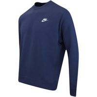Nike Golf Jumper - NSW Club Fleece Crew Neck - Midnight SP25