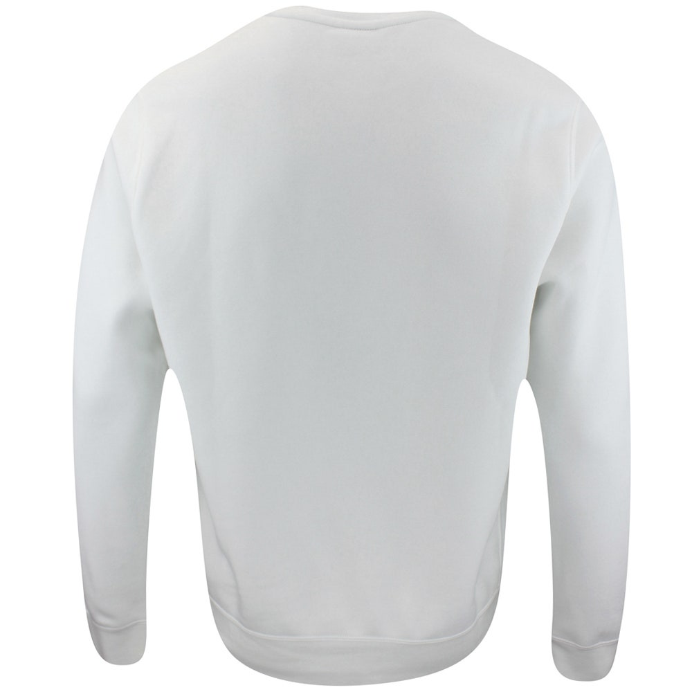 Nike Golf Jumper - NSW Club Fleece Crew Neck - White SP25