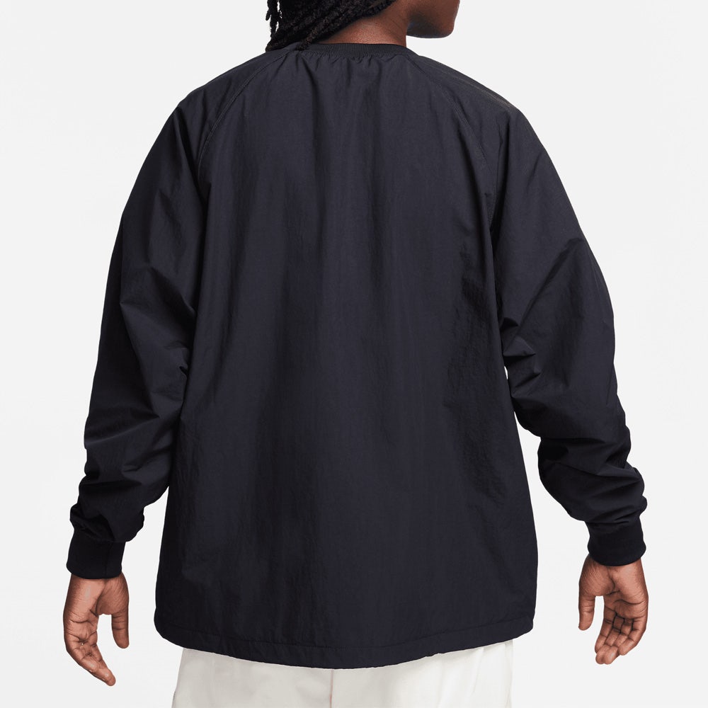 Nike Golf Pullover - NK Club Woven Windshirt - Black SS25