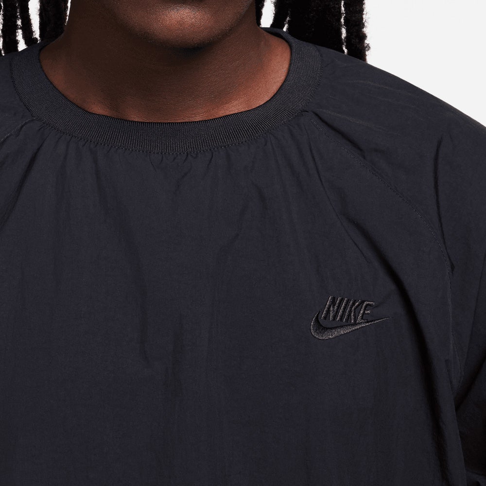 Nike Golf Pullover - NK Club Woven Windshirt - Black SS25