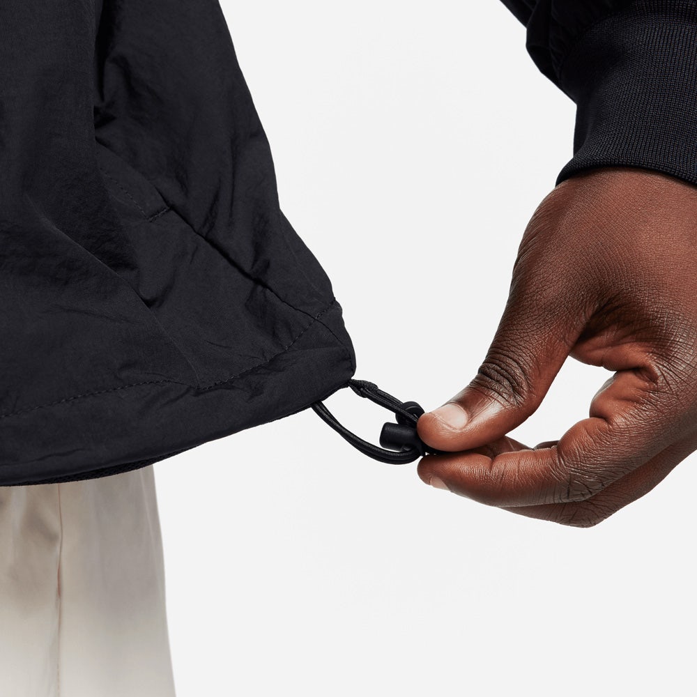 Nike Golf Pullover - NK Club Woven Windshirt - Black SS25