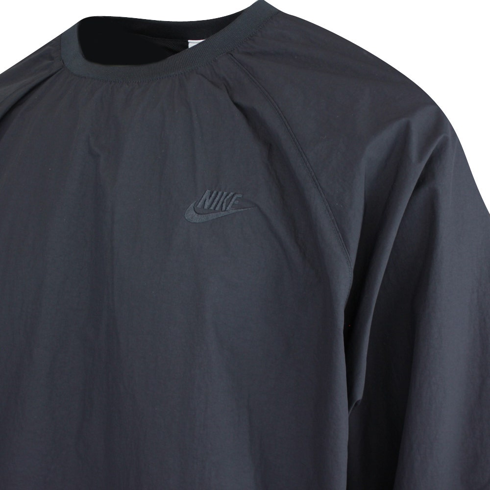 Nike Golf Pullover - NK Club Woven Windshirt - Black SS25