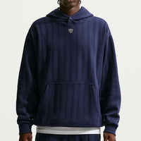 Nike Golf Pullover - NK TF Fairway Fresh Hoodie - College Navy SP26