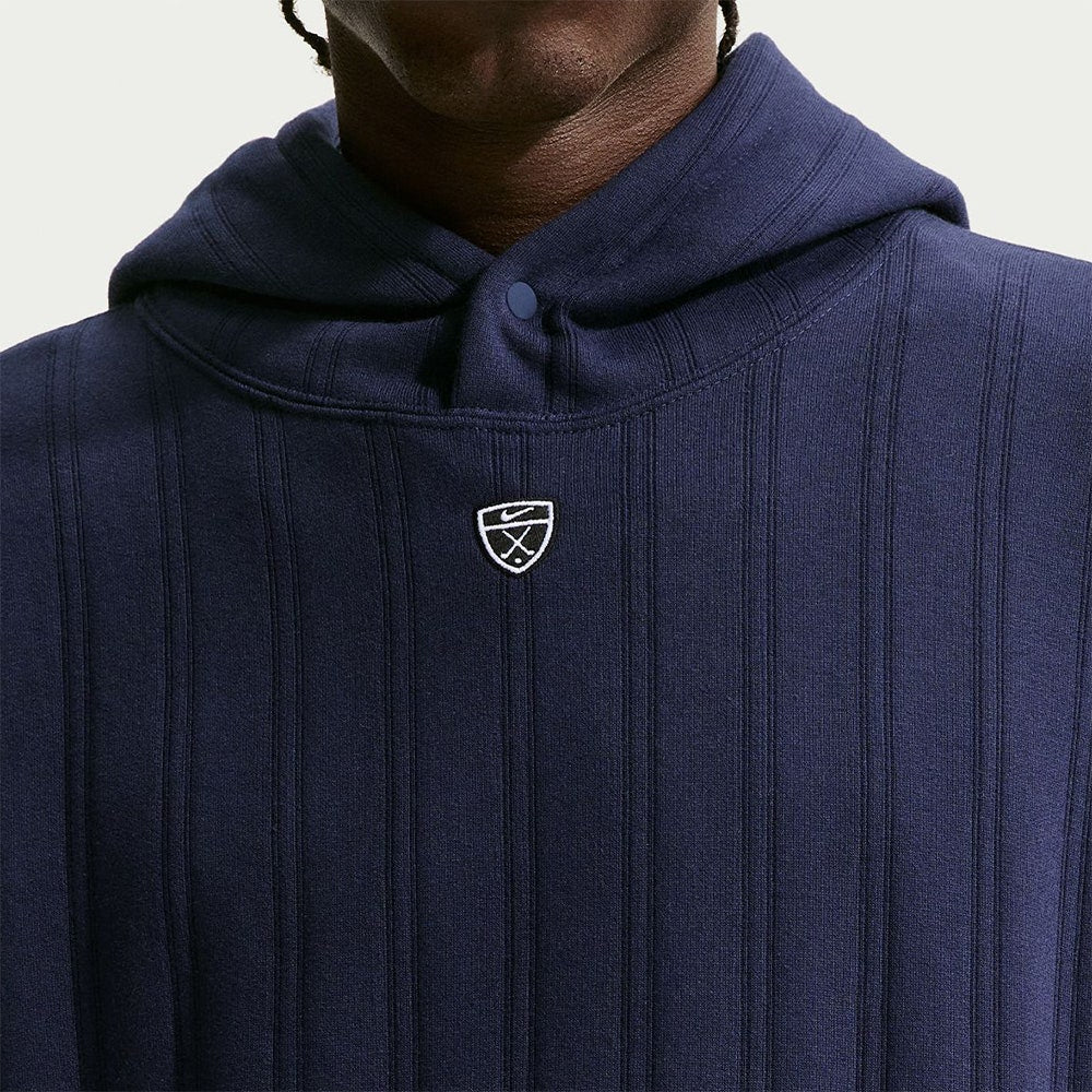 Nike Golf Pullover - NK TF Fairway Fresh Hoodie - College Navy SP26