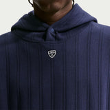 Nike Golf Pullover - NK TF Fairway Fresh Hoodie - College Navy SP26