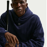 Nike Golf Pullover - NK TF Fairway Fresh Hoodie - College Navy SP26