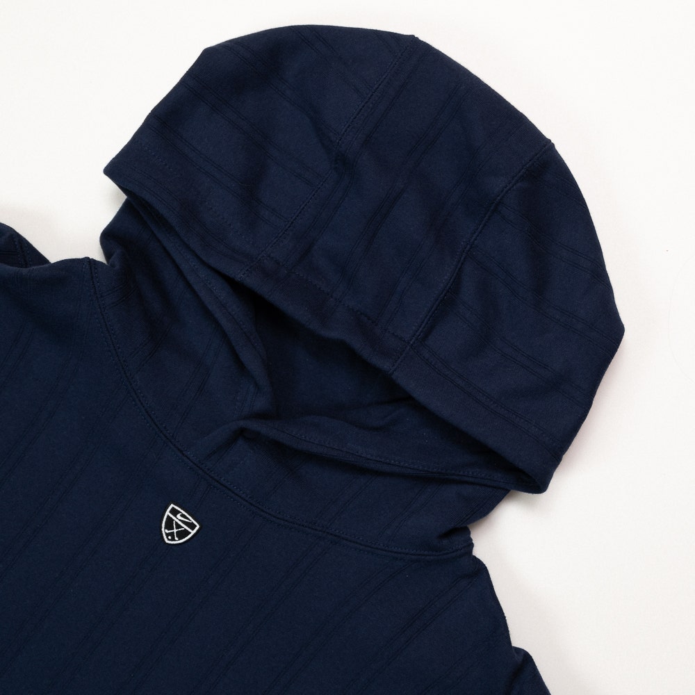 Nike Golf Pullover - NK TF Fairway Fresh Hoodie - College Navy SP26