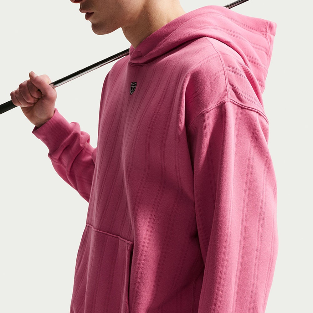 Nike Golf Pullover - NK TF Fairway Fresh Hoodie - Peony SU26