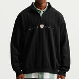 Nike Golf Pullover - NK TF Fairway Fresh HZ - Black SP26