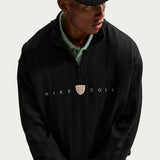 Nike Golf Pullover - NK TF Fairway Fresh HZ - Black SP26
