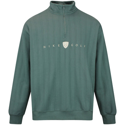 Nike Golf Pullover - NK TF Fairway Fresh HZ - Camo Green FA26