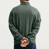 Nike Golf Pullover - NK TF Fairway Fresh HZ - Camo Green FA26