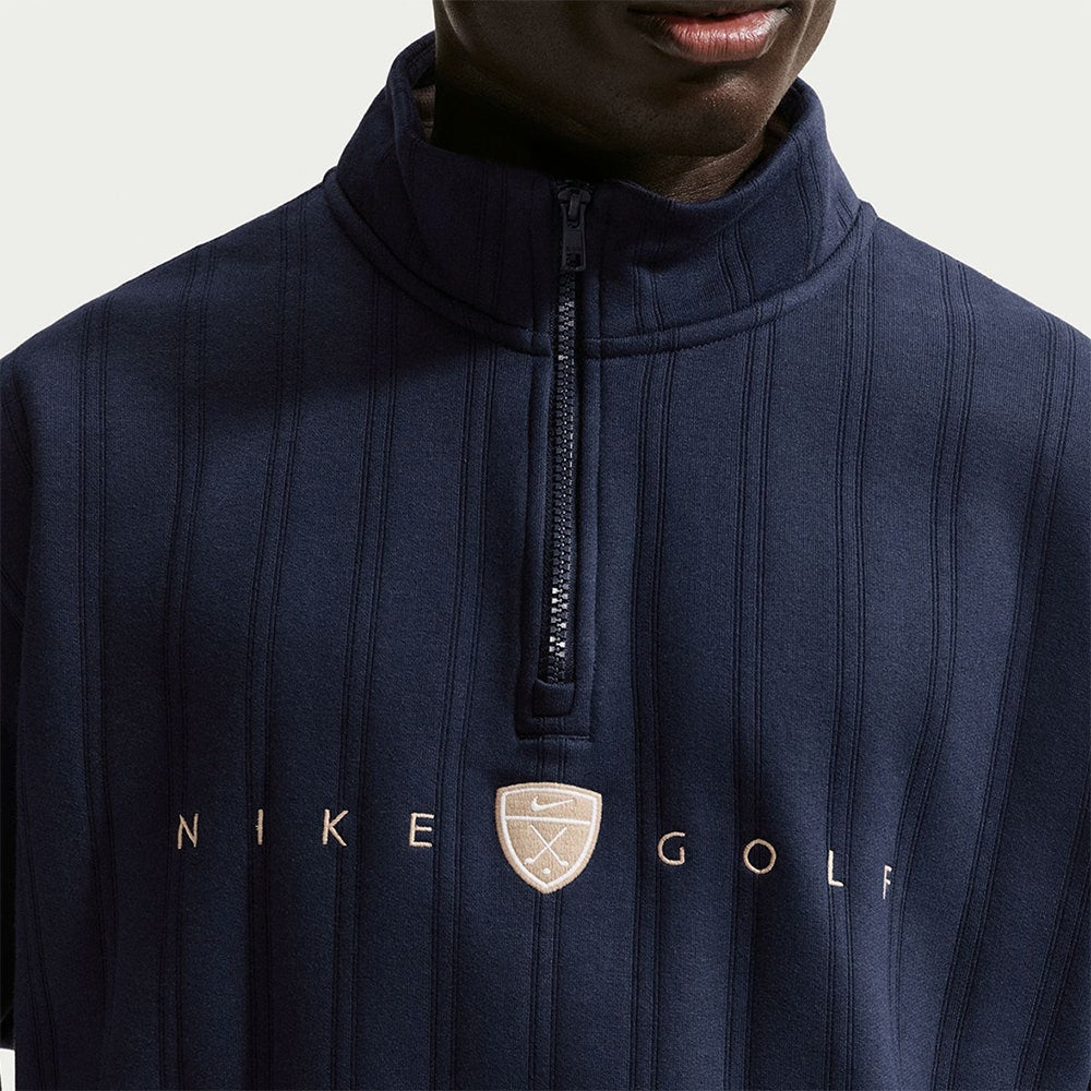 Nike Golf Pullover - NK TF Fairway Fresh HZ - College Navy SP26