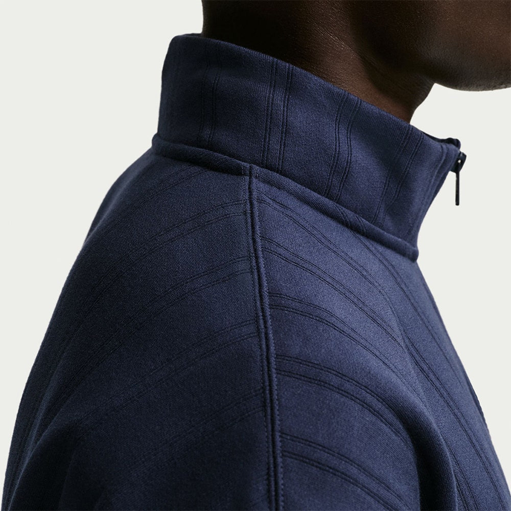 Nike Golf Pullover - NK TF Fairway Fresh HZ - College Navy SP26