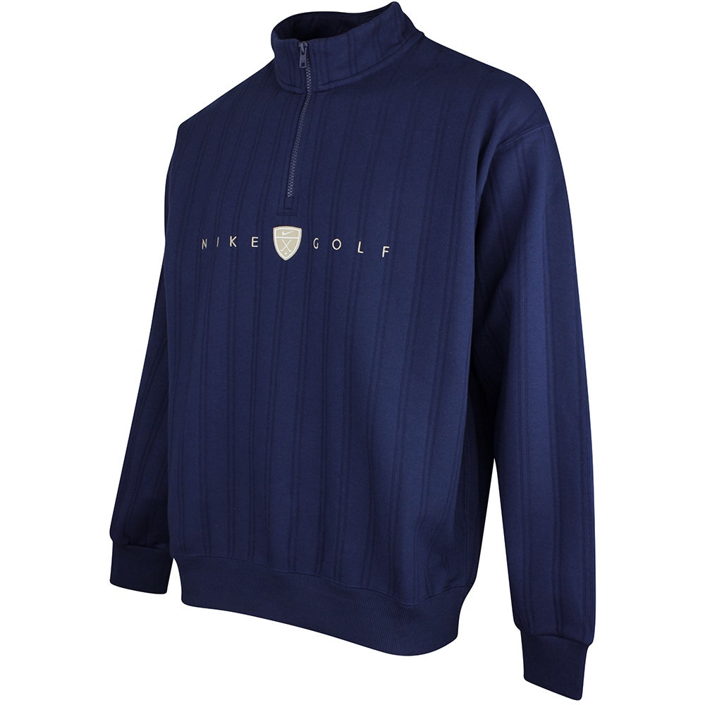 Nike Golf Pullover - NK TF Fairway Fresh HZ - College Navy SP26