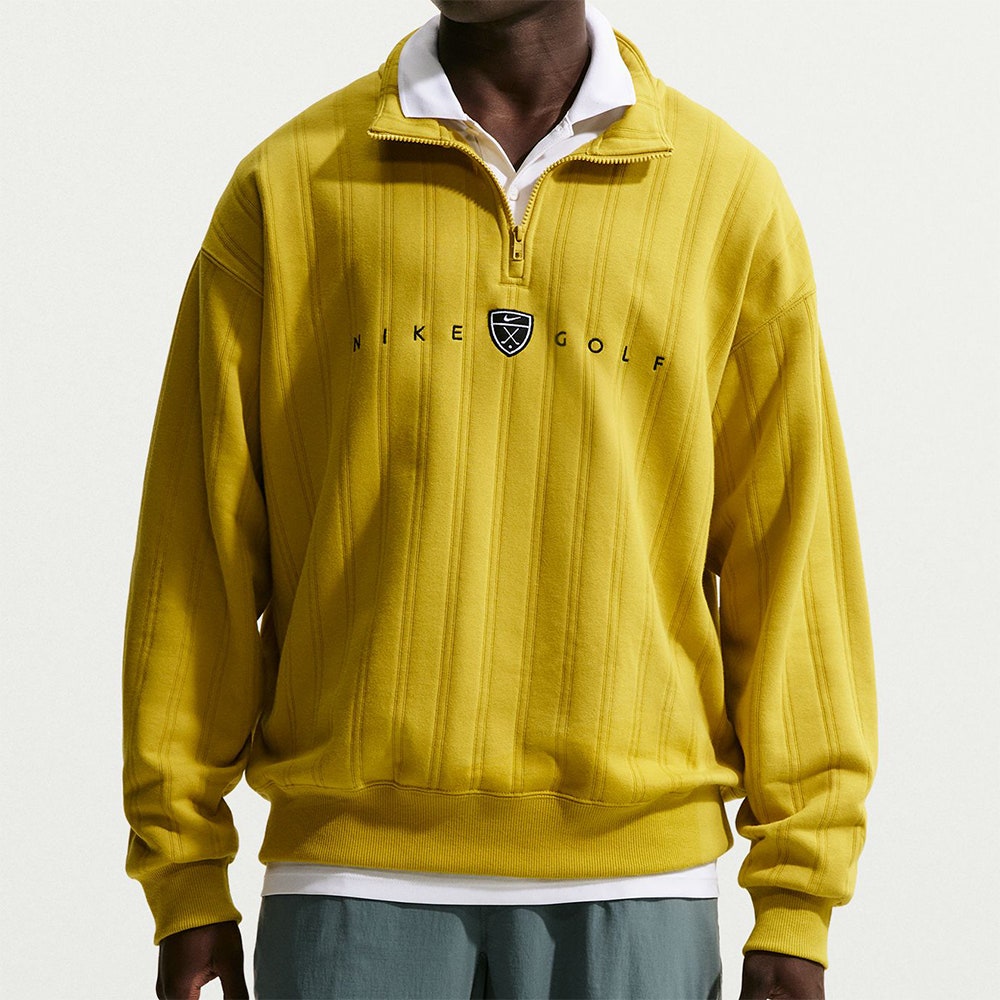 Nike Golf Pullover - NK TF Fairway Fresh HZ - Saffron Quartz SP26