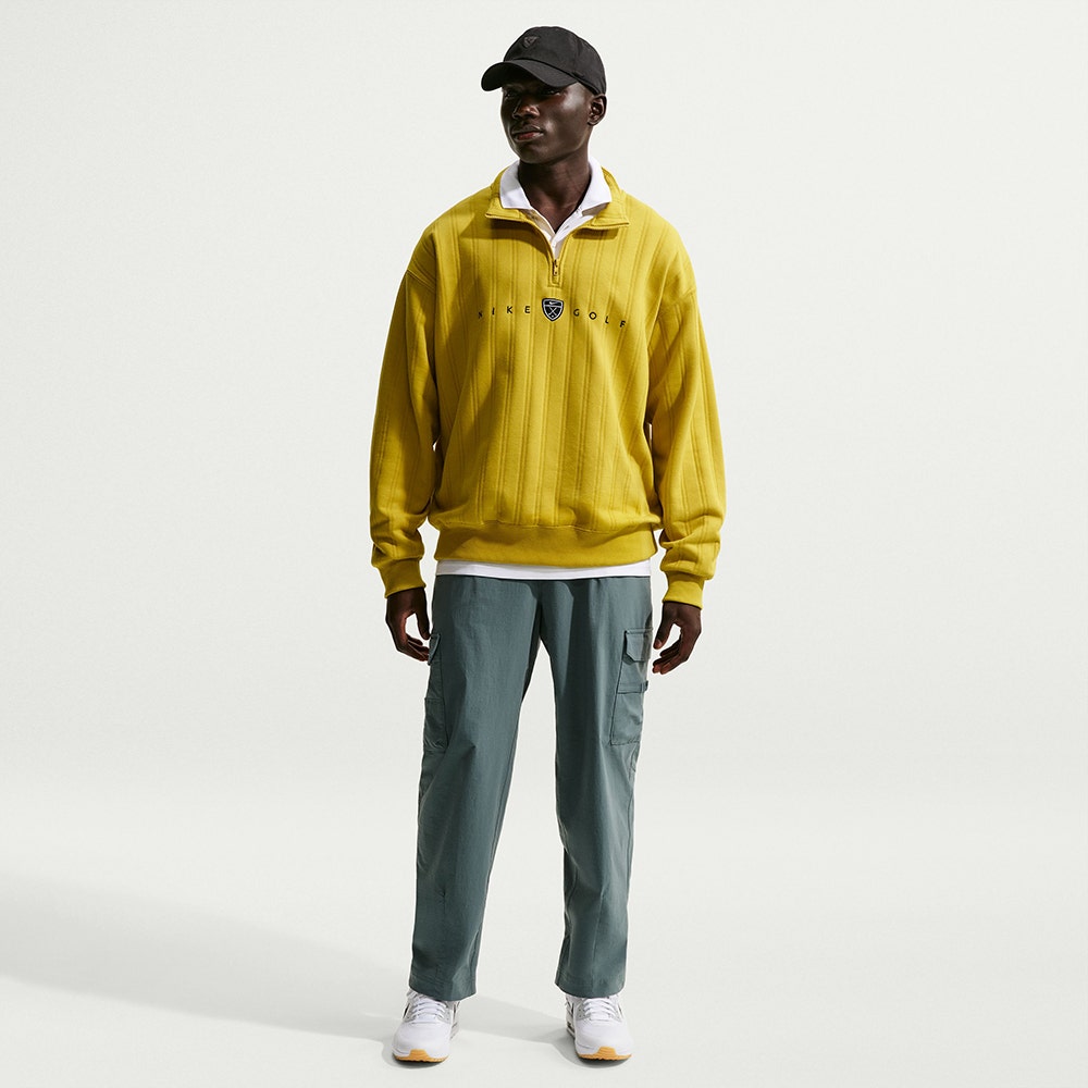 Nike Golf Pullover - NK TF Fairway Fresh HZ - Saffron Quartz SP26