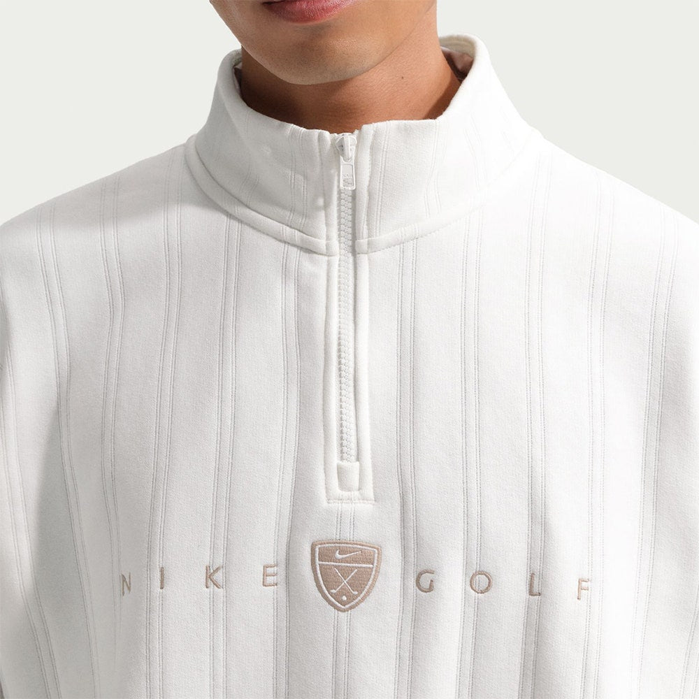 Nike Golf Pullover - NK TF Fairway Fresh HZ - Sail SP26