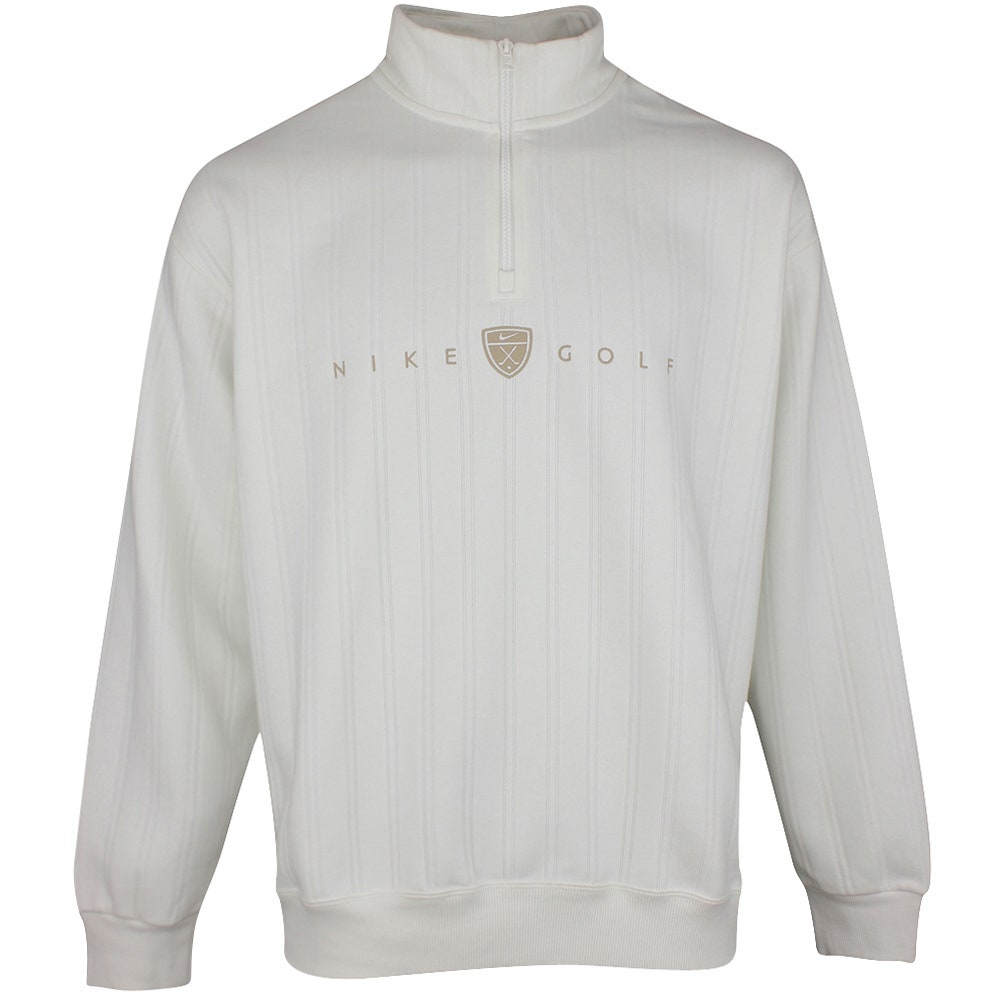Nike Golf Pullover - NK TF Fairway Fresh HZ - Sail SP26