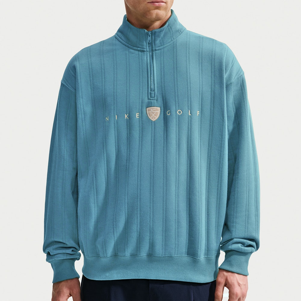 Nike Golf Pullover - NK TF Fairway Fresh HZ - Smokey Blue HO26