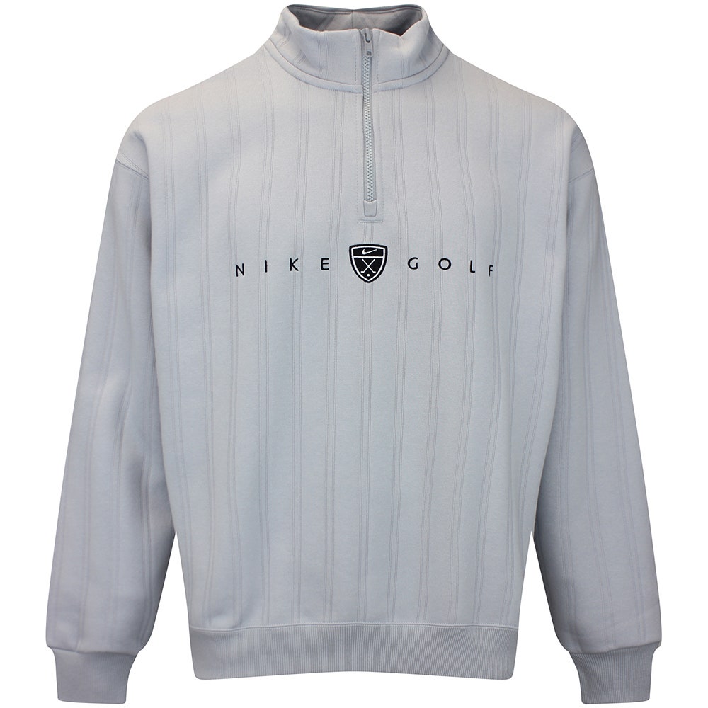 Nike Golf Pullover - NK TF Fairway Fresh HZ - Wolf Grey FA26