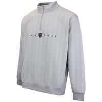 Nike Golf Pullover - NK TF Fairway Fresh HZ - Wolf Grey FA26