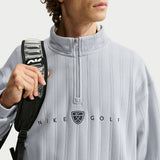 Nike Golf Pullover - NK TF Fairway Fresh HZ - Wolf Grey FA26