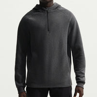 Nike Golf Pullover - NK TF Par 5 Hoodie - Black Melange SP26