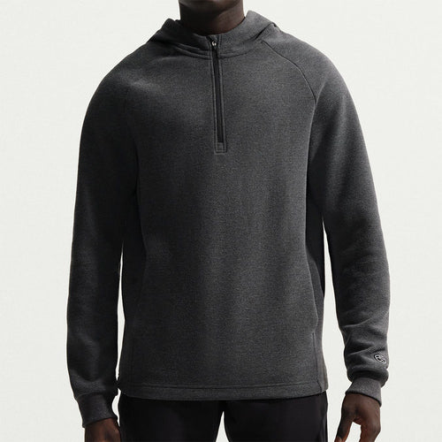 Nike Golf Pullover - NK TF Par 5 Hoodie - Black Melange SP26