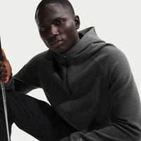 Nike Golf Pullover - NK TF Par 5 Hoodie - Black Melange SP26