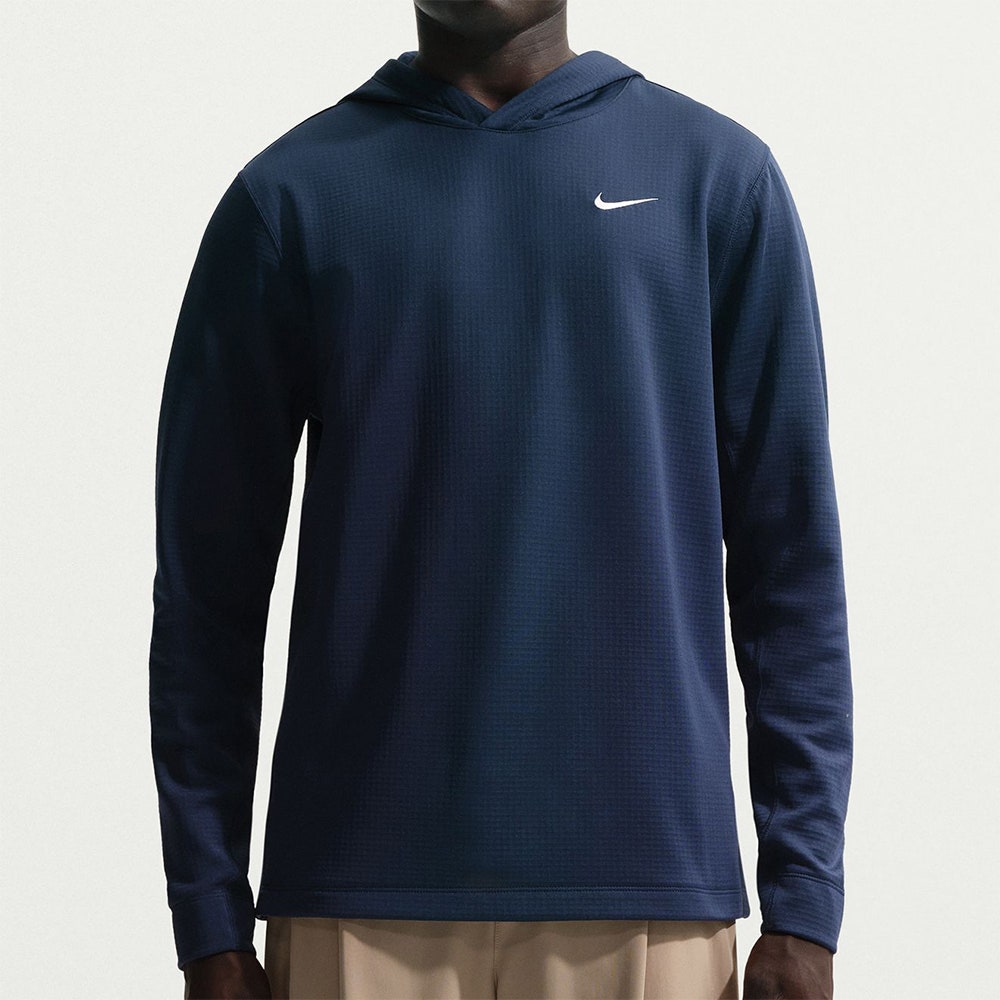 Nike Golf Pullover - NK TF Velocity Hoodie - College Navy SP26