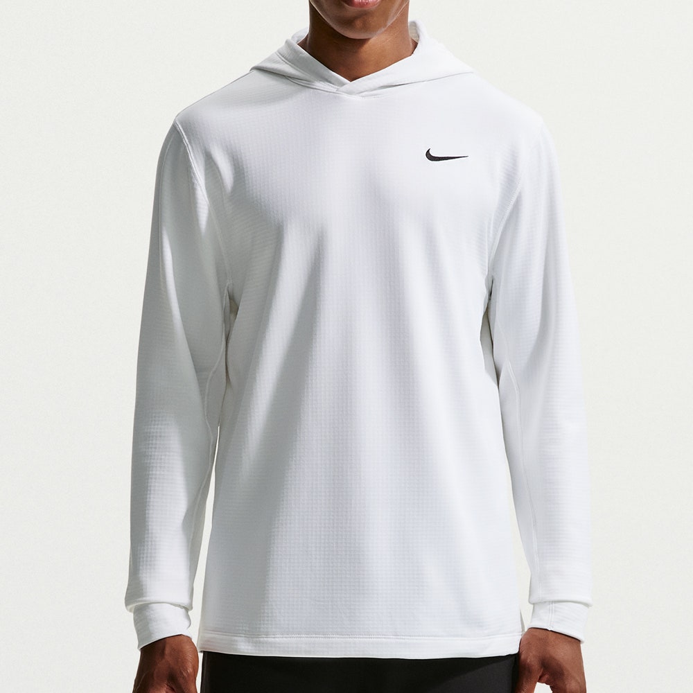 Nike Golf Pullover - NK TF Velocity Hoodie - White SU26