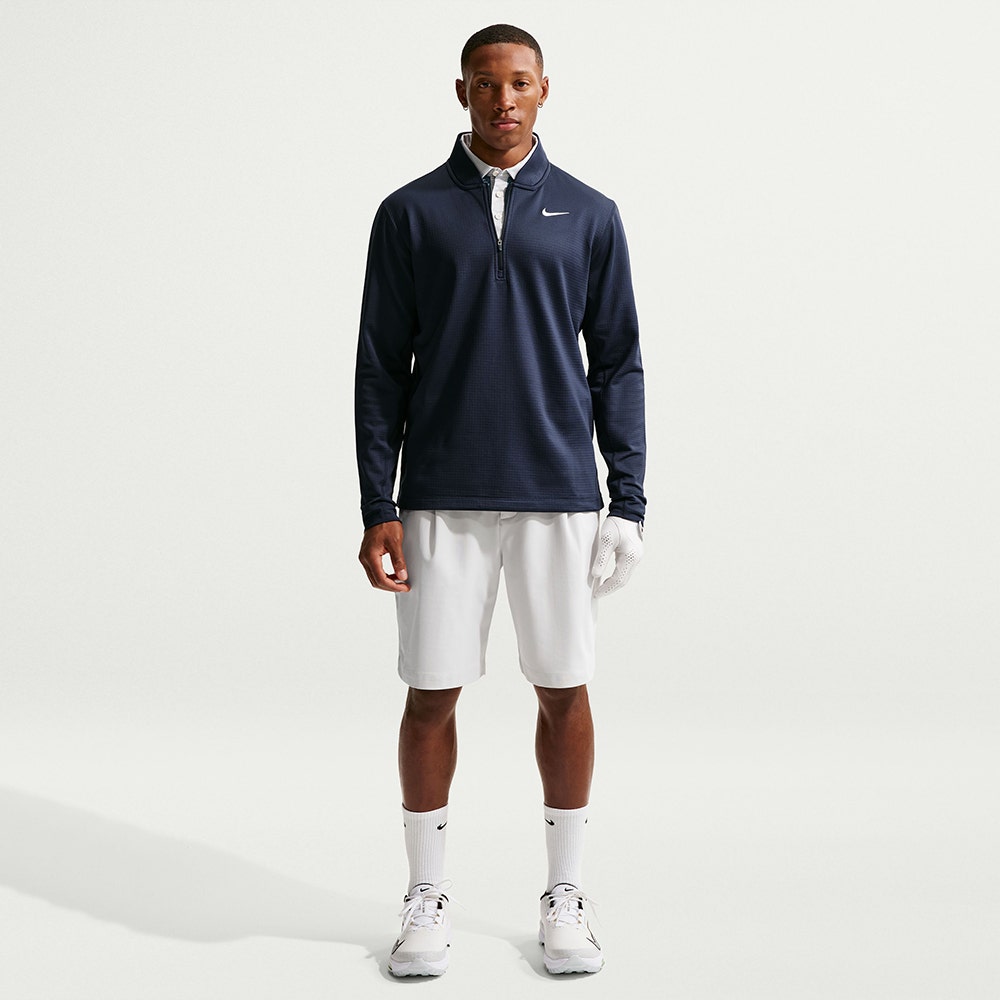 Nike Golf Pullover - NK TF Velocity HZ - College Navy SP26