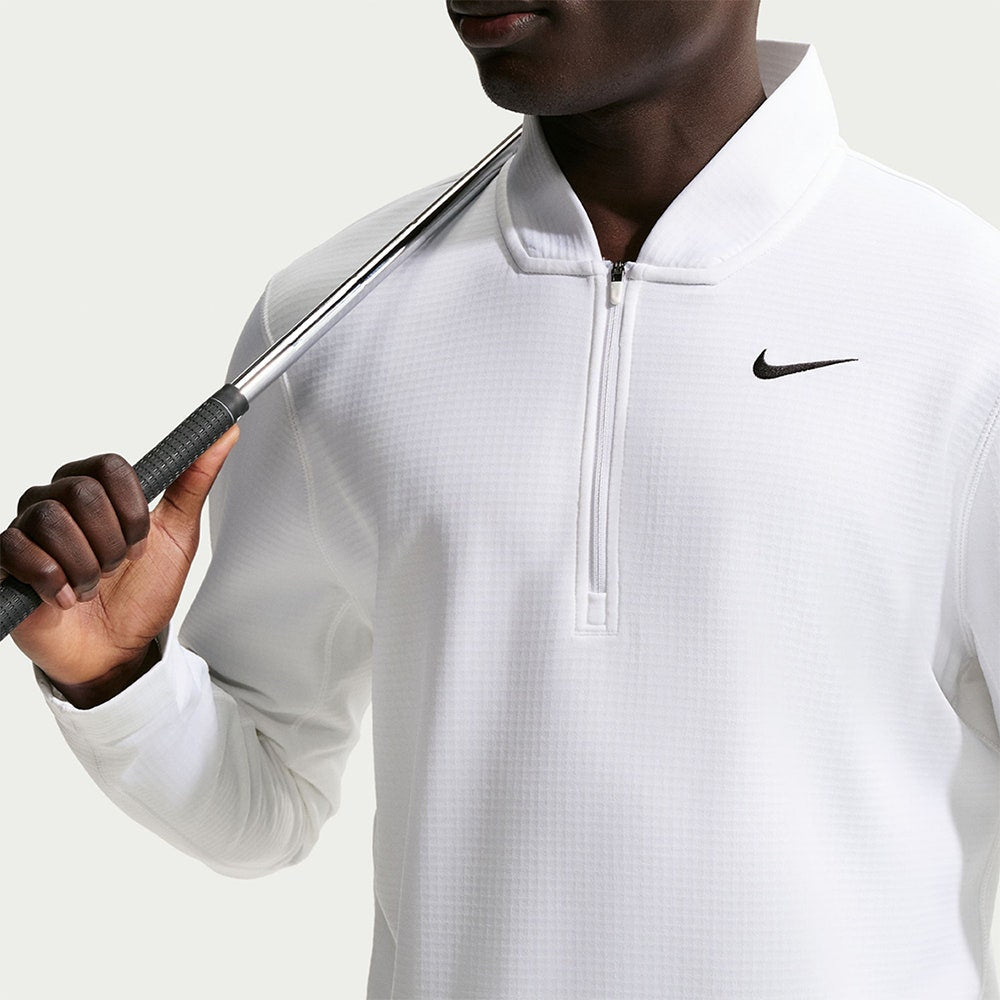 Nike Golf Pullover - NK TF Velocity HZ - White SP26