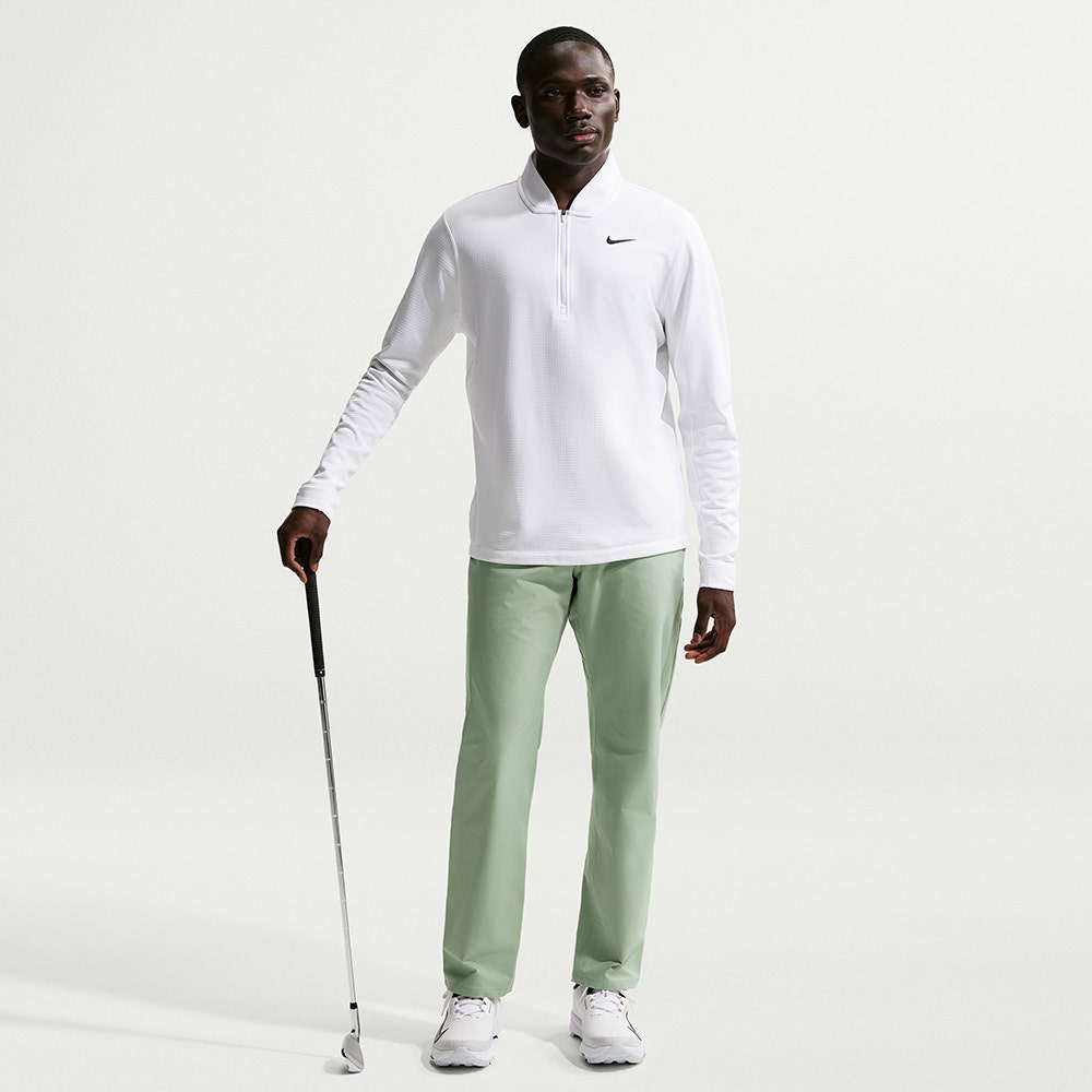 Nike Golf Pullover - NK TF Velocity HZ - White SP26