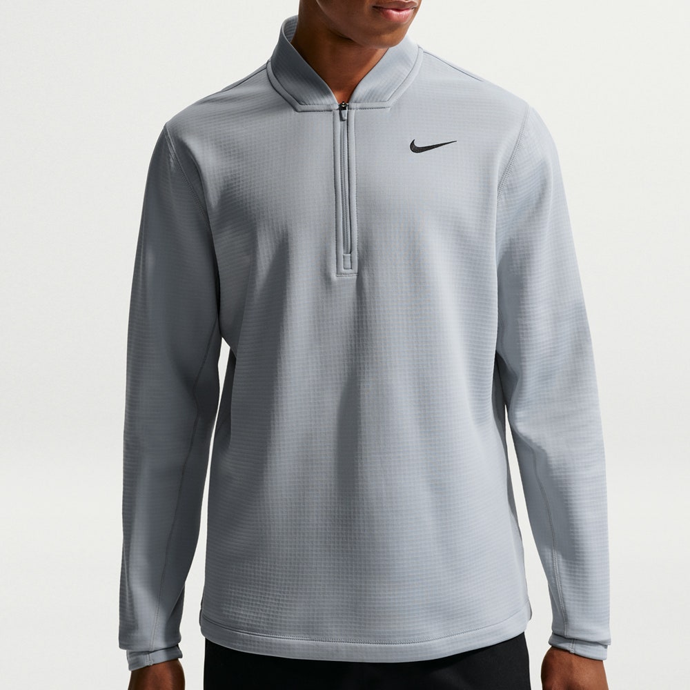 Nike Golf Pullover - NK TF Velocity HZ - Wolf Grey SU26