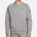Nike Golf Pullover - NK Therma-Fit Crew Neck - Dk Grey Heather SP24