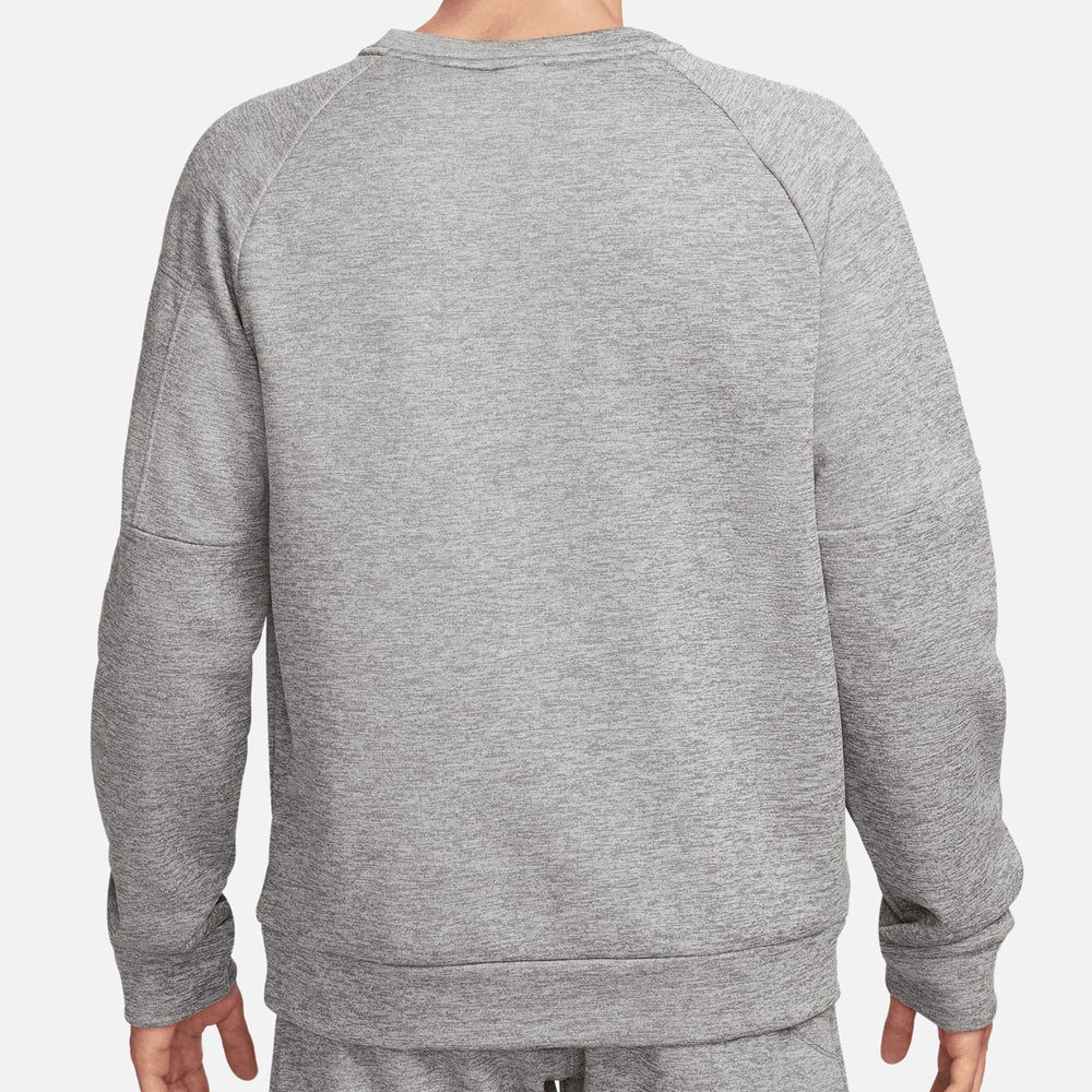 Nike Golf Pullover - NK Therma-Fit Crew Neck - Dk Grey Heather SP24