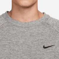 Nike Golf Pullover - NK Therma-Fit Crew Neck - Dk Grey Heather SP24