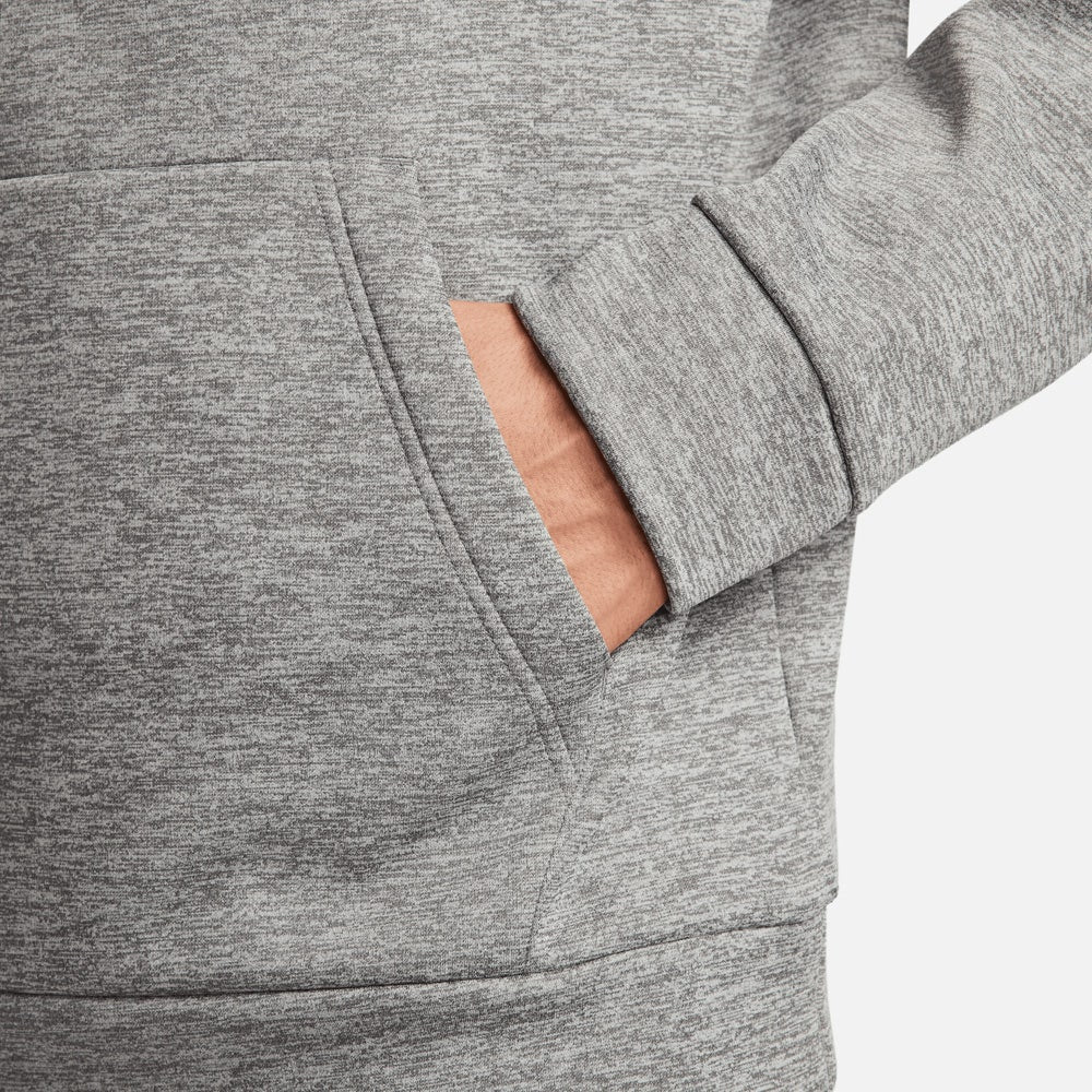 Nike Golf Pullover - NK Therma-Fit Crew Neck - Dk Grey Heather SP24
