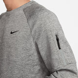 Nike Golf Pullover - NK Therma-Fit Crew Neck - Dk Grey Heather SP24