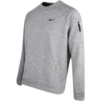 Nike Golf Pullover - NK Therma-Fit Crew Neck - Dk Grey Heather SP24