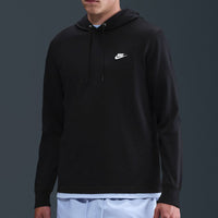 Nike Golf Pullover - NSW Knitted Club Fleece Hoodie - Black FA25