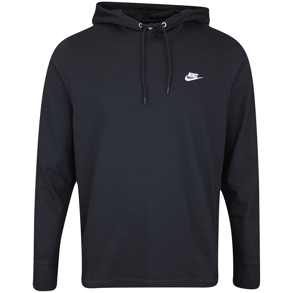 Nike Golf Pullover - NSW Knitted Club Fleece Hoodie - Black FA25