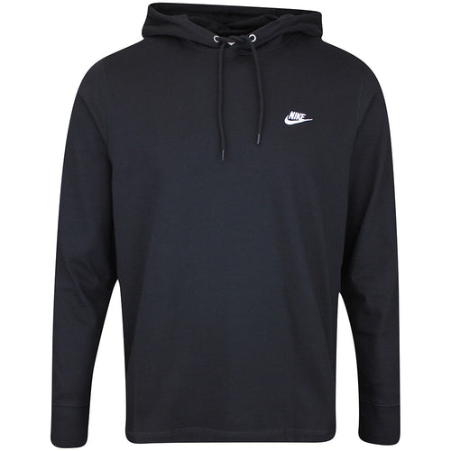 Nike Golf Pullover - NSW Knitted Club Fleece Hoodie - Black FA25