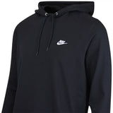 Nike Golf Pullover - NSW Knitted Club Fleece Hoodie - Black FA25