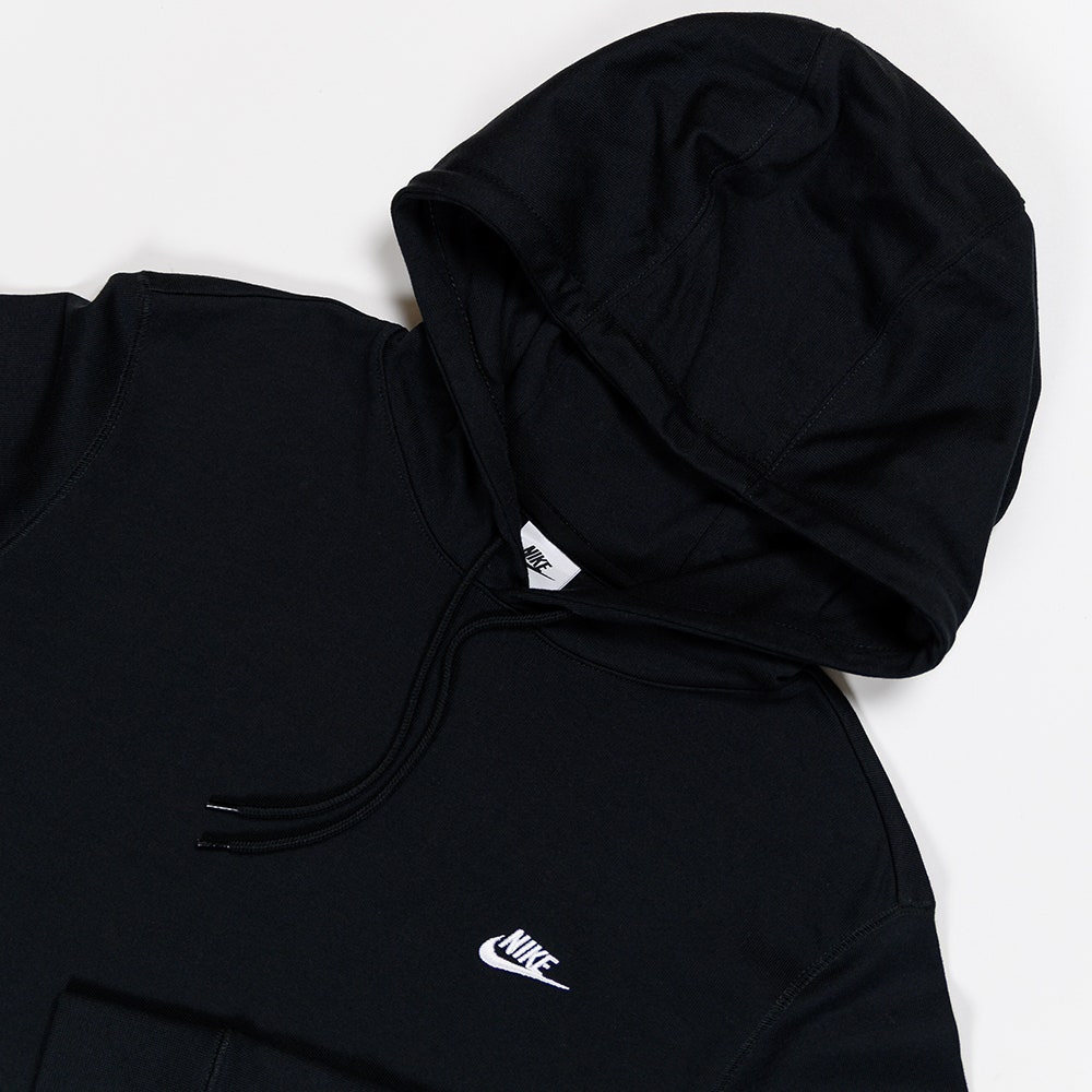 Nike Golf Pullover - NSW Knitted Club Fleece Hoodie - Black FA25