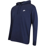 Nike Golf Pullover - NSW Knitted Club Fleece Hoodie - Obsidian FA25